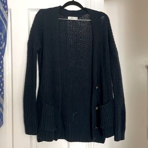 vintage Abercrombie & Fitch cardigan 💙🖤
